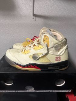 Air Jordan Retro 5 Off White