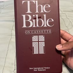 Audio Cassette Of The Bible, Full Set Of12 Cassette Tapes By 