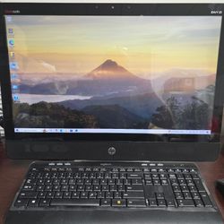 HP Envy Recline TouchSmart 23 All-in-One Desktop Upgraded With Logitech Wireless Keyboard & Mouse