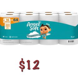Angel Soft Toilet Paper 16 Mega Rolls