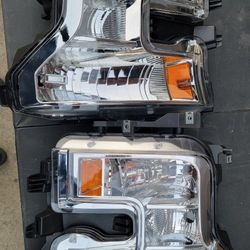 15-17 Ford F150 Headlights Luces Micas Calaveras Faros Faroles
