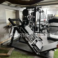 New Leg Press X Hack Squat 