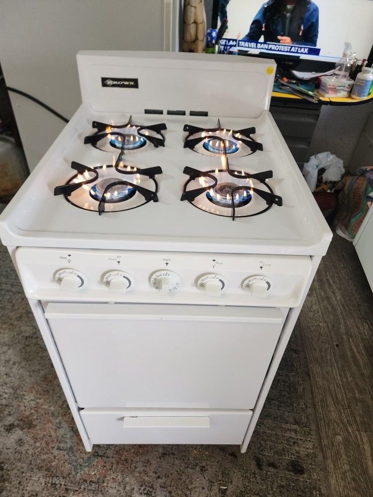 20 inches gas stove