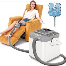 new Cold Therapy Machine,Programmable Timer Ice Therapy for Knee with Silent Pump,Knee Ice Machine for Sports Injuries Cryotherapy,Shoulder,Ankle and 