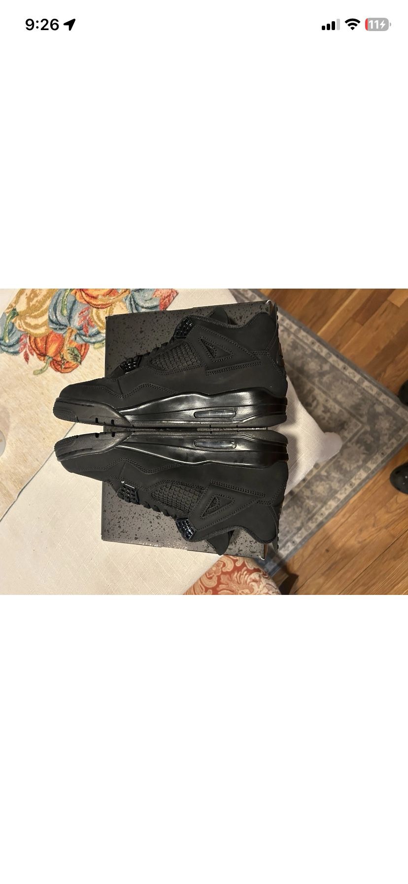 Black Cat 4s Retro Jordan 