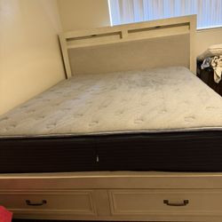 King Size Bed Frame With Dresser 