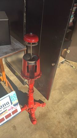 Gum ball machine. Old coin operated.