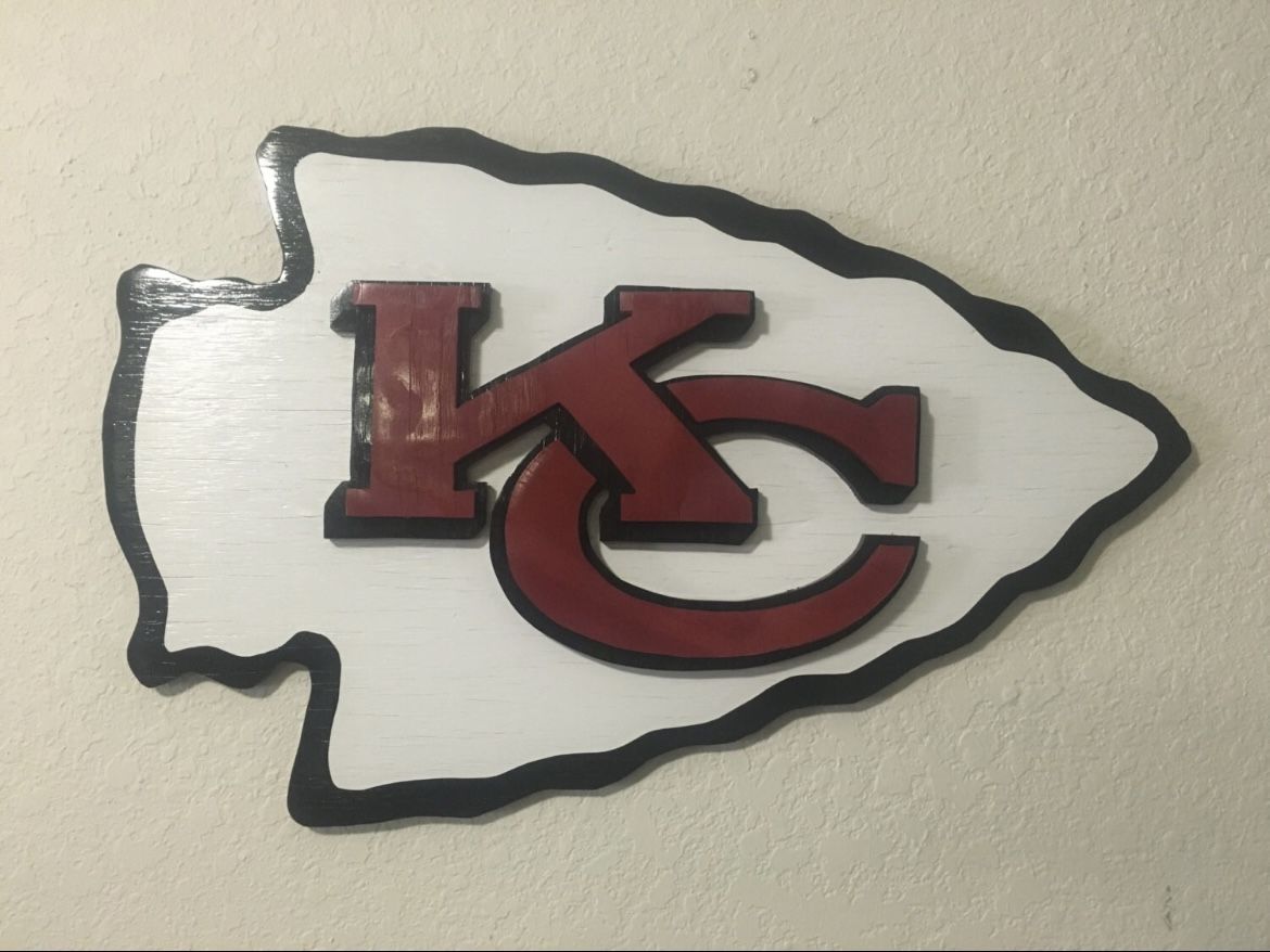 Chiefs Wood Sign