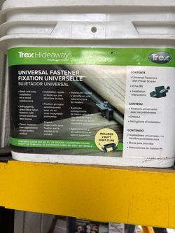 Trex Hideaway Universal Hidden Deck Fasteners
