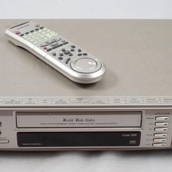Samsung SV-5000W VHS World Wide Video System /Remote