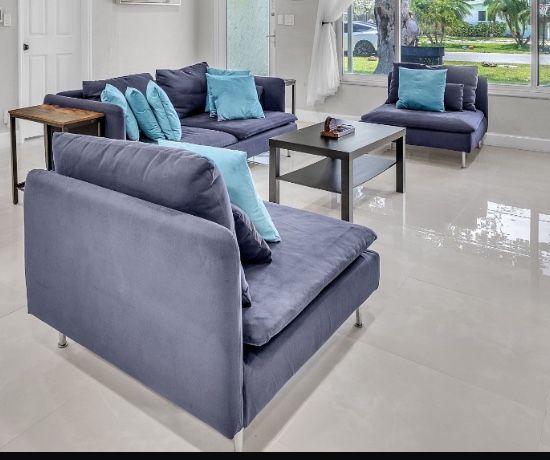 Living Room Set-Sofa And Two Chairs