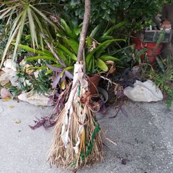 Witch Broom Handmade Handfasting Decor 