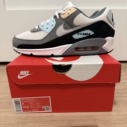 Nike Air Max 90 “Cool Grey Pure Platinum Black” Men’s Size 9 IB7674-001