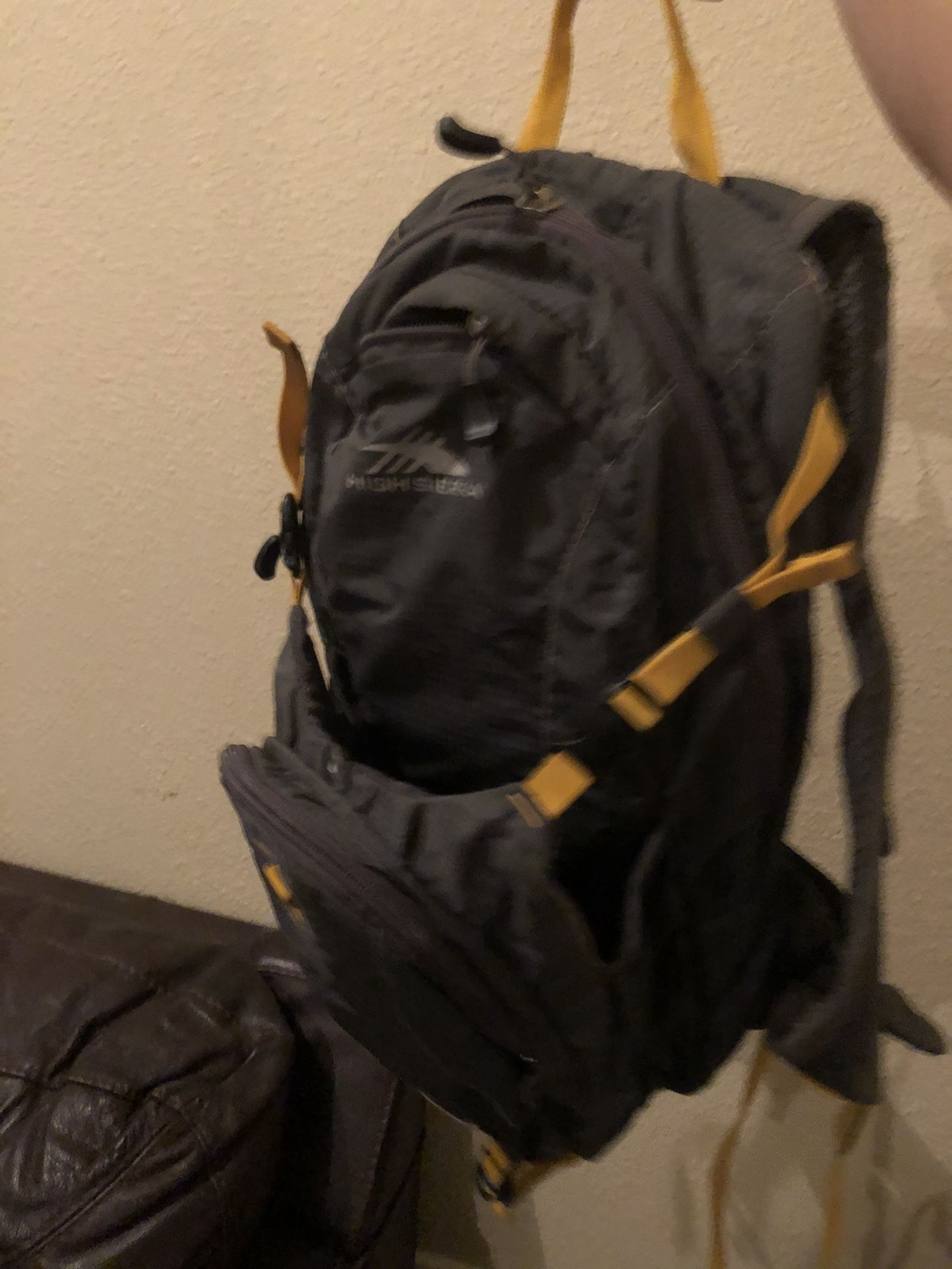 High Sierra hiking backpack