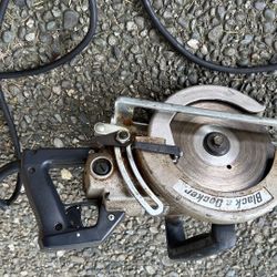 Black & Decker Worm Drive Saw