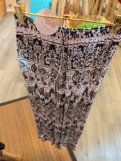 Boho Elephant Print Smocked pants