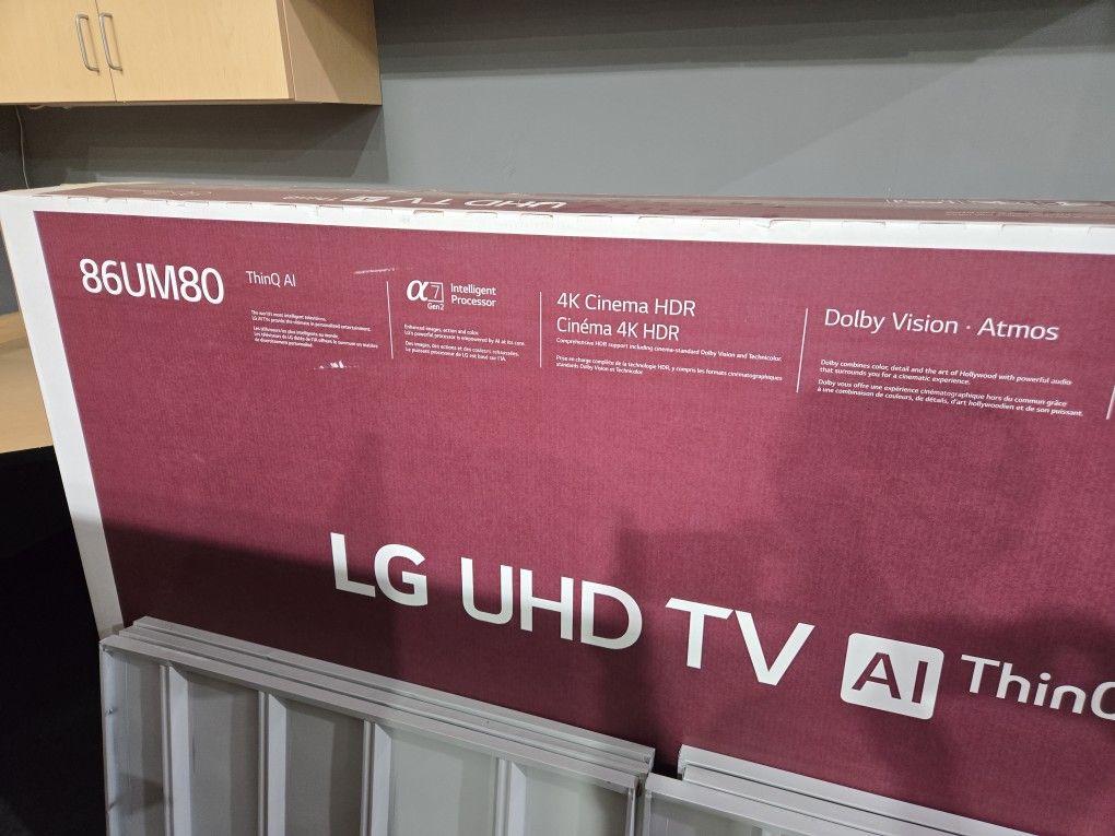 LG 86um80 TV But Need To Be Fix Some Components Not Turning On