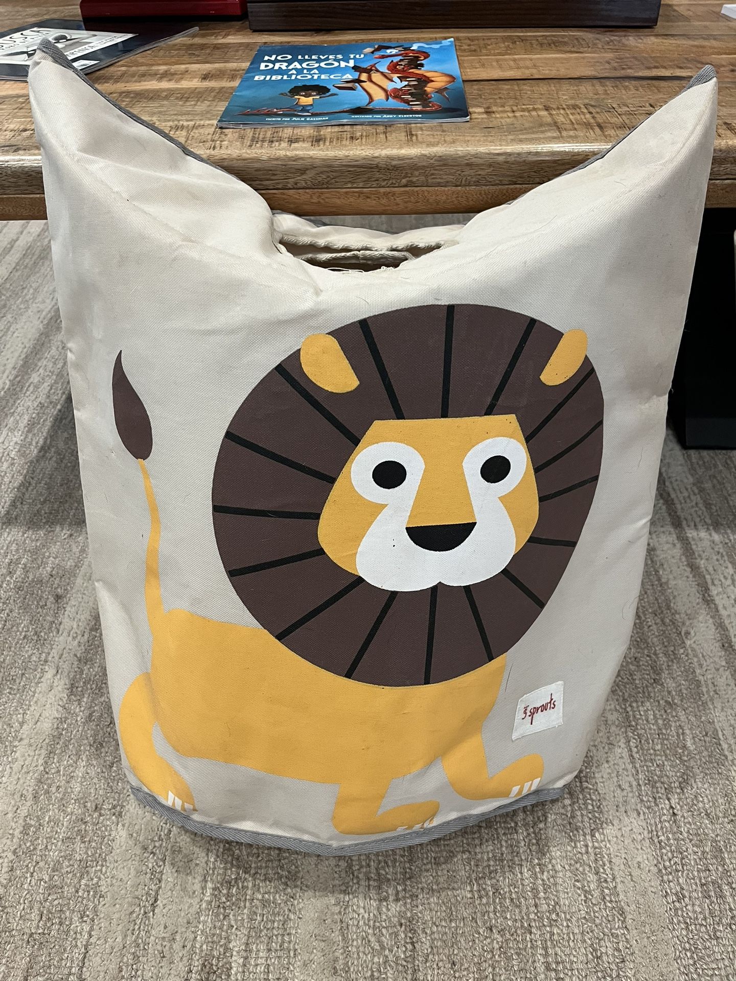 Lion Baby Laundry Hamper