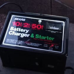 SEARS BATTERY JUMP STARTER 