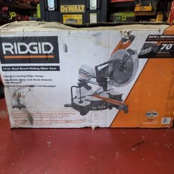 New Ridgid 12" Sliding Miter Saw