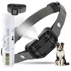 Citronella Dog Collar with Remote, Safer 3 Modes 