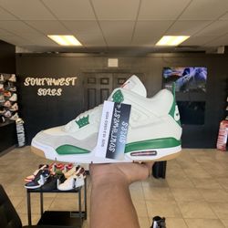 Jordan 4 Sb Pine Green Size 10.5 Available In Store!