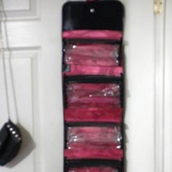 Mary Kay Folding Hanging Organizer Makeup Cosmetics Travel Bag