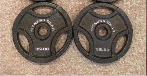 Brand New! Olympic Weight Plates (pair of 35s)