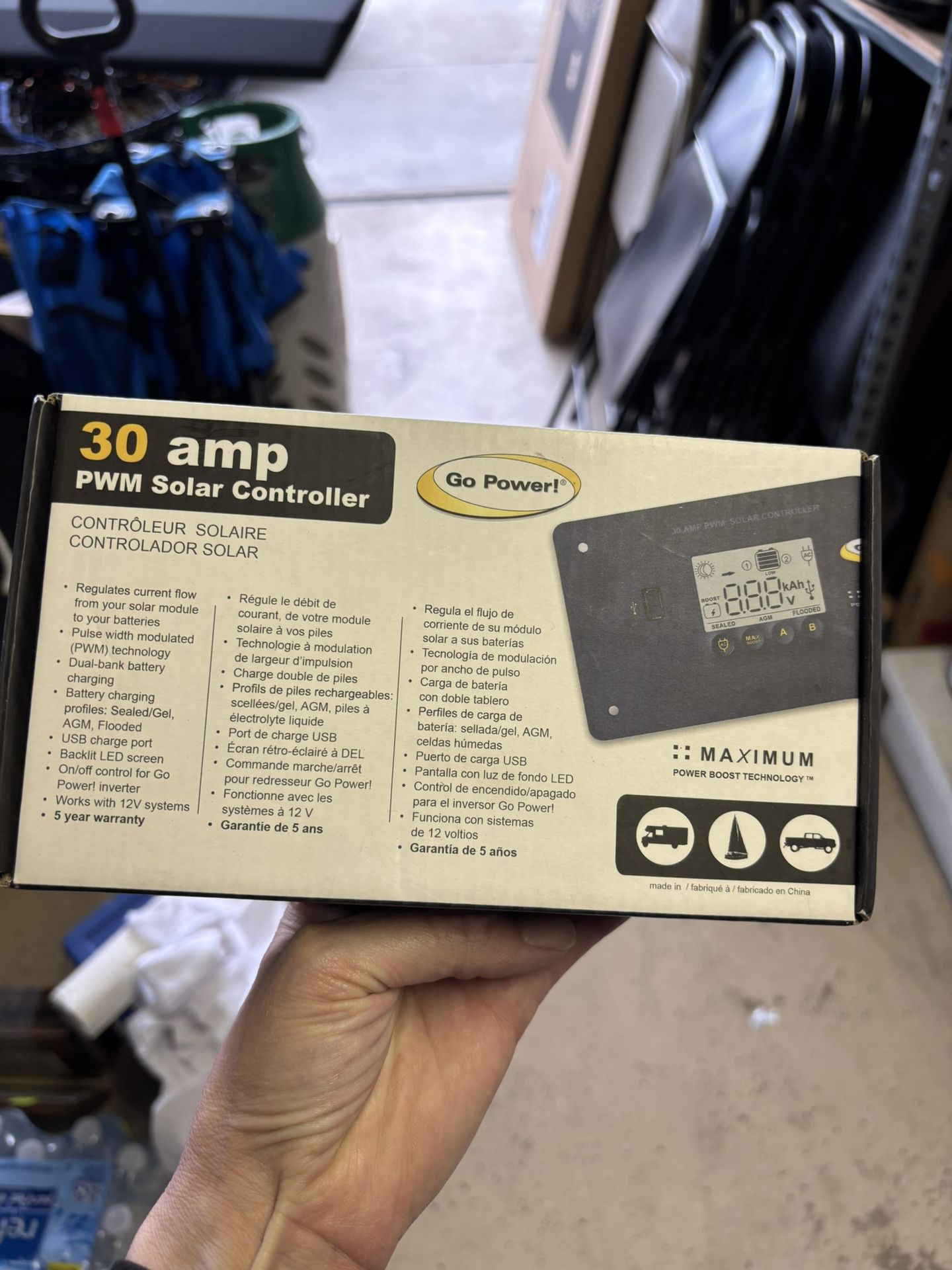 Go Power 30 Amp Solar Controller
