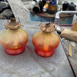 Vintage Oil Lamps
