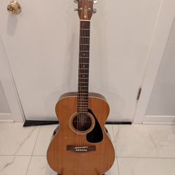Yamaha FG331 Guitar / Vintage, Just Serviced And Upgraded 