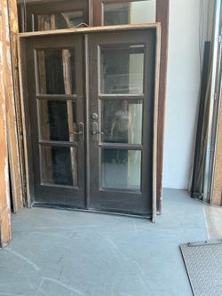 Solid wood French Doors