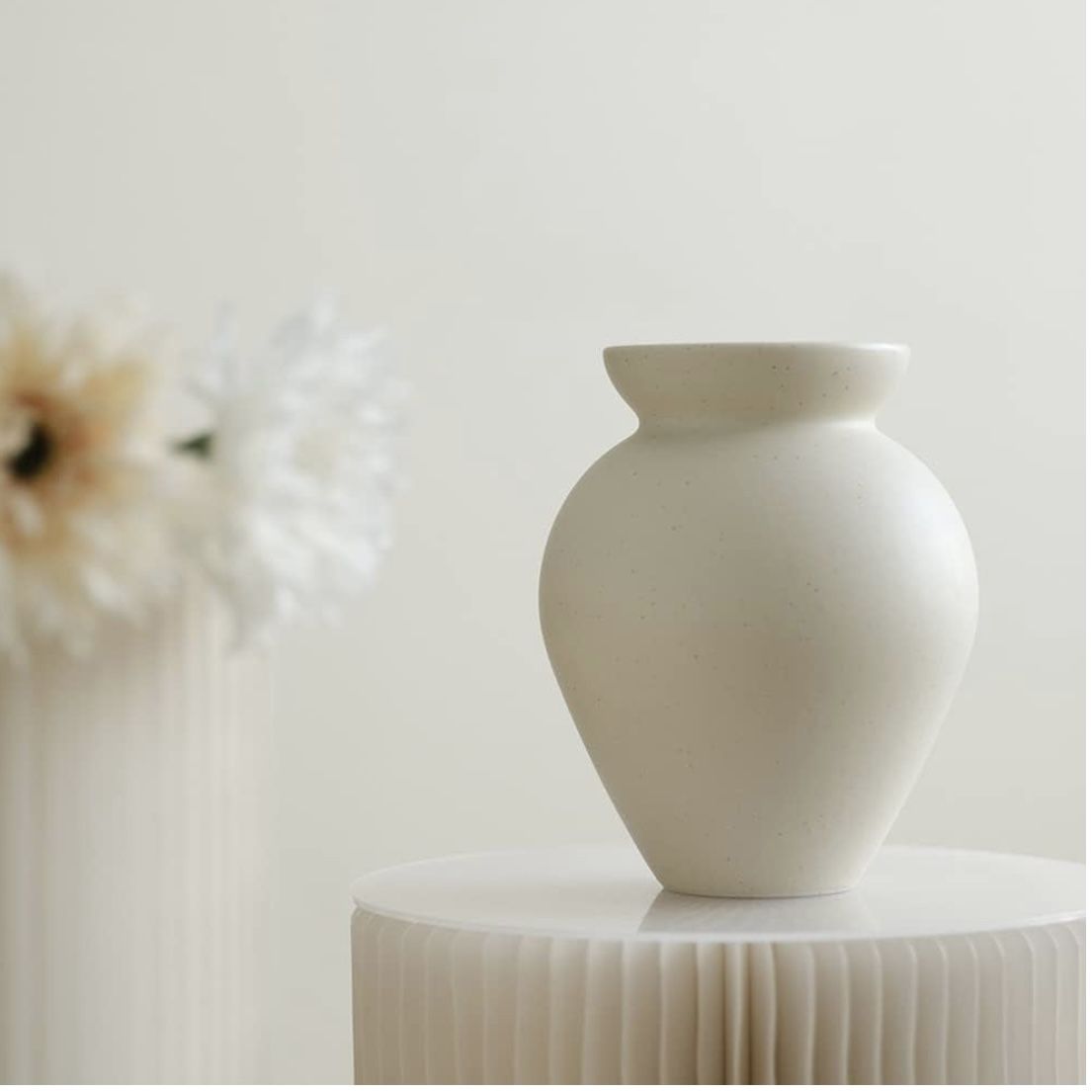 Retro Flower Vase Crock Milk Can Shape Flower Arrangement Nordic Ornament Living