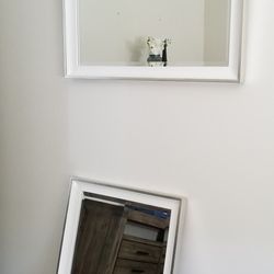 Set of 2 Uttermost Lahvahn 24" x 34" Rectangular Wall Mirrors