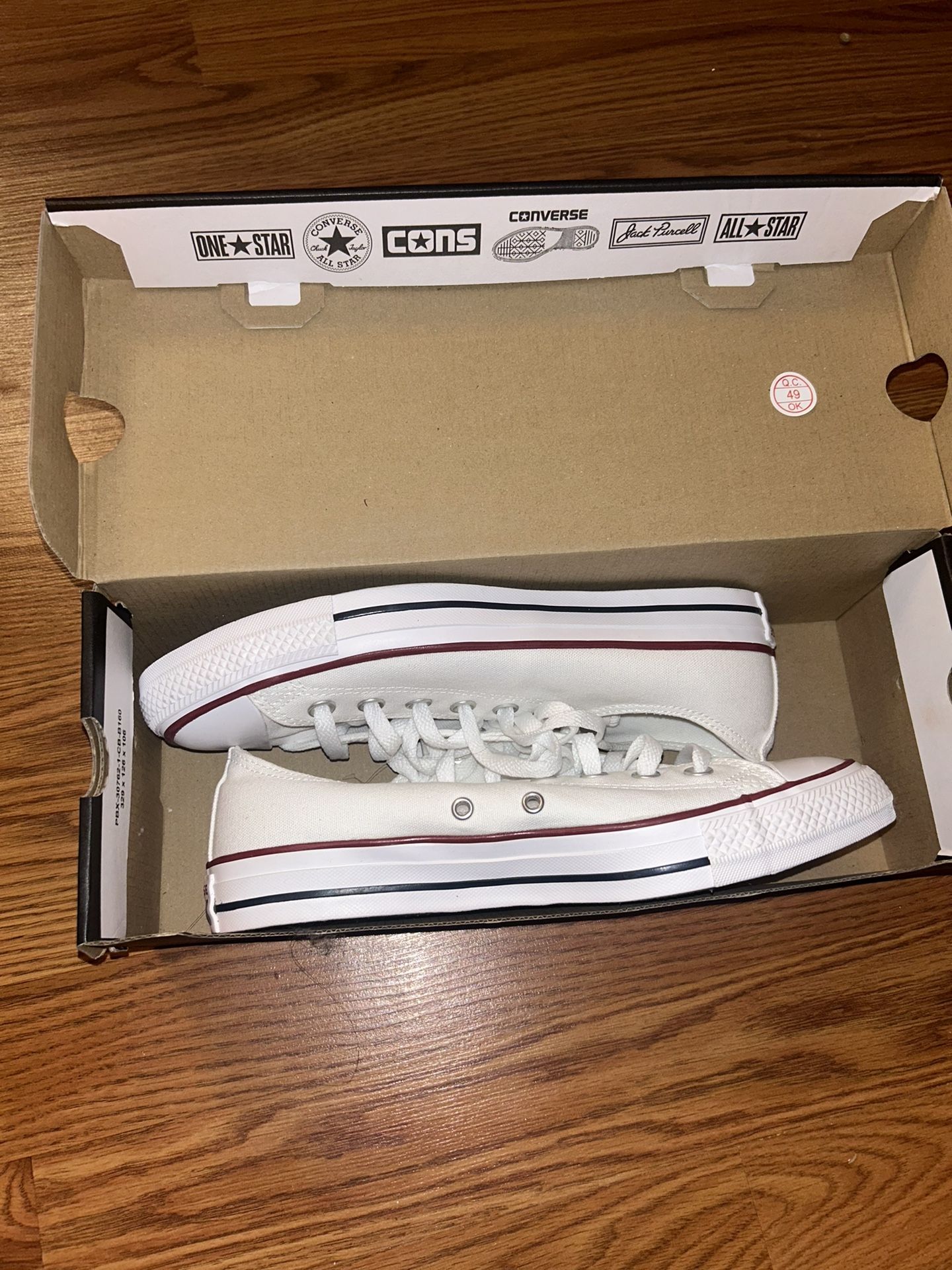 CONVERSE Chuck Taylor All Star White Low Top Shoes