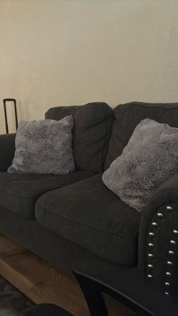 grey couches