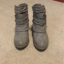 Gray Boots 