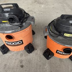 (2) Shop Vacs $ 30 For The Pair 