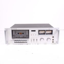 Kenwood KX-650 Stereo Cassette Deck Silver Face Dolby B/C Metal Tape (1980)