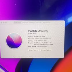 2019 apple mac book pro 16 inch with i9, 64 gb 4tb *maxed out spec