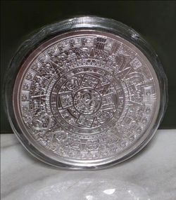 5 oz Silver Aztec Round