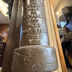 Vintage 1922 Yale Safe & Lock Co Antique Drop Safe / Bank Coin Vault – Rare Industrial Decor