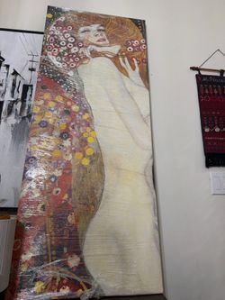 Gustav Klimt Water Serpents II Reproduction
