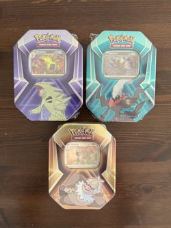 Pokemon Triple Whammy Tin (Sealed) $35 each OBO