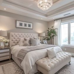 Tufted Bed Sale! Same Day Delivery! No Money Down!