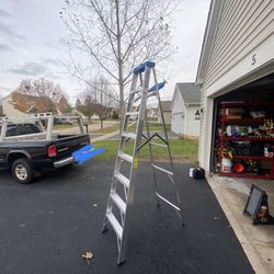 Werner A frame 8 foot ladder 