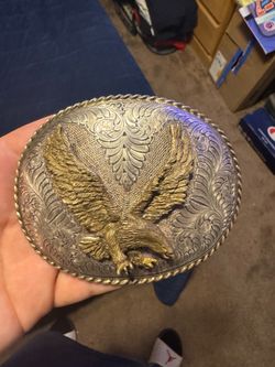 American eagle belt buckle