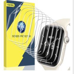 8 Pack for Apple Watch Series 12 Screen Protector