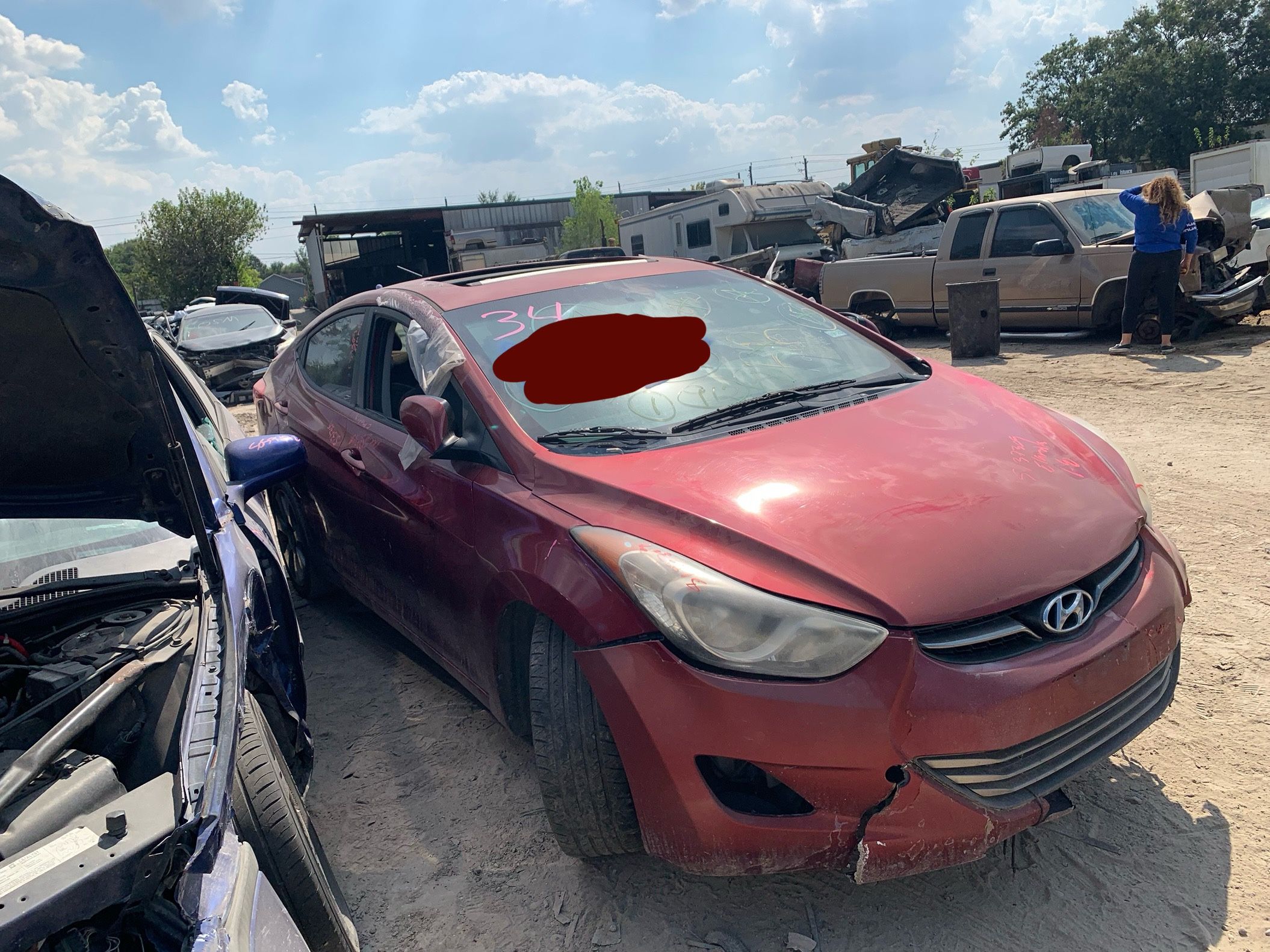For Parts 2013 Hyundai Elantra 1.8 Engine