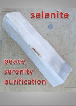 Huge 6+" selenite crystal rock chunk